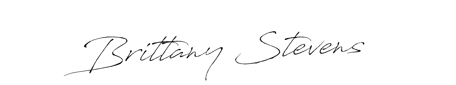 Design your own signature with our free online signature maker. With this signature software, you can create a handwritten (Antro_Vectra) signature for name Brittany Stevens. Brittany Stevens signature style 6 images and pictures png