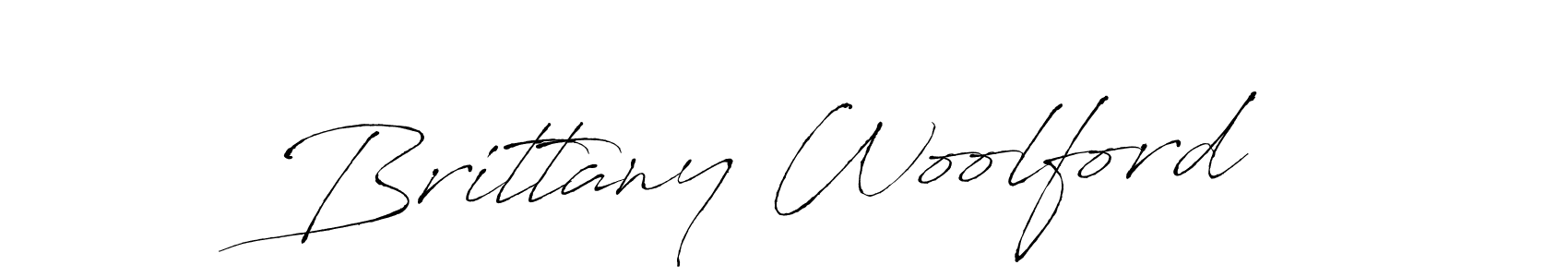 Create a beautiful signature design for name Brittany Woolford. With this signature (Antro_Vectra) fonts, you can make a handwritten signature for free. Brittany Woolford signature style 6 images and pictures png