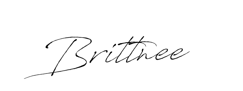 Create a beautiful signature design for name Brittnee. With this signature (Antro_Vectra) fonts, you can make a handwritten signature for free. Brittnee signature style 6 images and pictures png