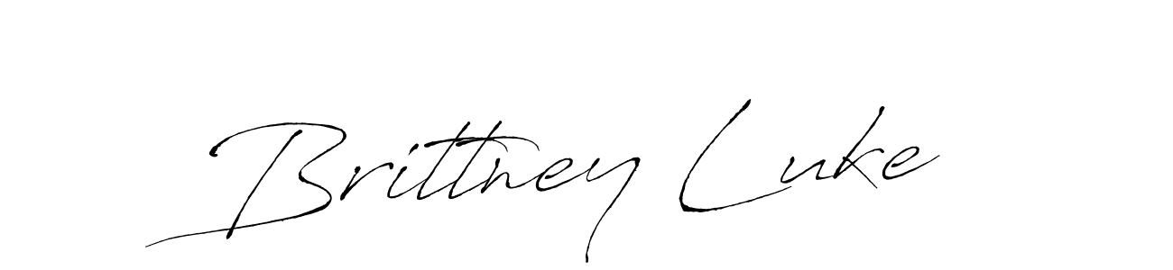 Similarly Antro_Vectra is the best handwritten signature design. Signature creator online .You can use it as an online autograph creator for name Brittney Luke. Brittney Luke signature style 6 images and pictures png