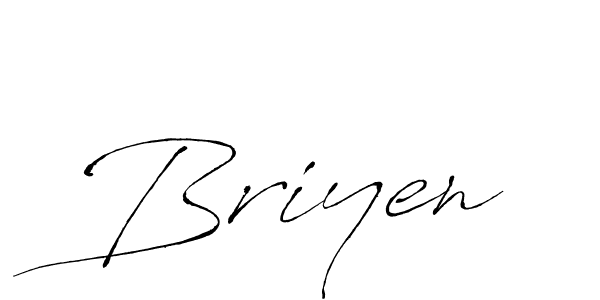 Also we have Briyen name is the best signature style. Create professional handwritten signature collection using Antro_Vectra autograph style. Briyen signature style 6 images and pictures png