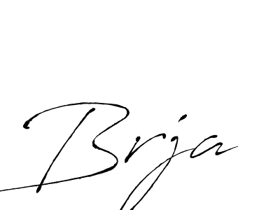 You should practise on your own different ways (Antro_Vectra) to write your name (Brja) in signature. don't let someone else do it for you. Brja signature style 6 images and pictures png