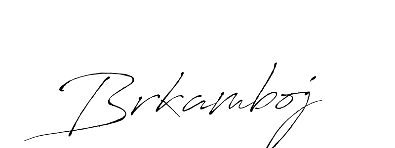 Also we have Brkamboj name is the best signature style. Create professional handwritten signature collection using Antro_Vectra autograph style. Brkamboj signature style 6 images and pictures png