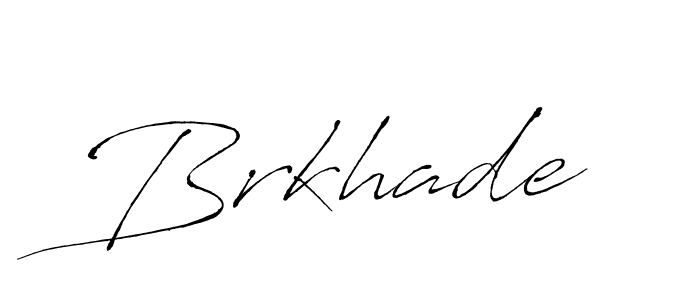 Make a beautiful signature design for name Brkhade. With this signature (Antro_Vectra) style, you can create a handwritten signature for free. Brkhade signature style 6 images and pictures png