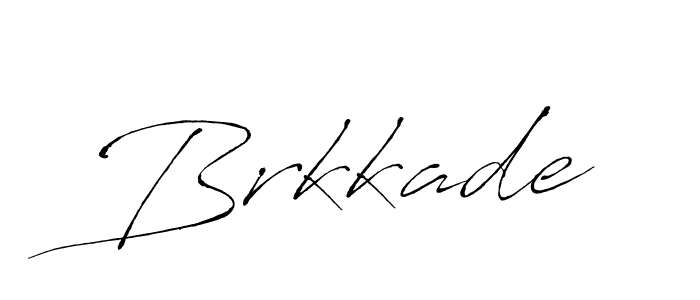 Make a beautiful signature design for name Brkkade. With this signature (Antro_Vectra) style, you can create a handwritten signature for free. Brkkade signature style 6 images and pictures png