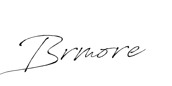 Design your own signature with our free online signature maker. With this signature software, you can create a handwritten (Antro_Vectra) signature for name Brmore. Brmore signature style 6 images and pictures png