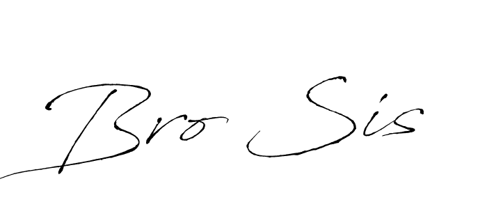 This is the best signature style for the Bro Sis name. Also you like these signature font (Antro_Vectra). Mix name signature. Bro Sis signature style 6 images and pictures png