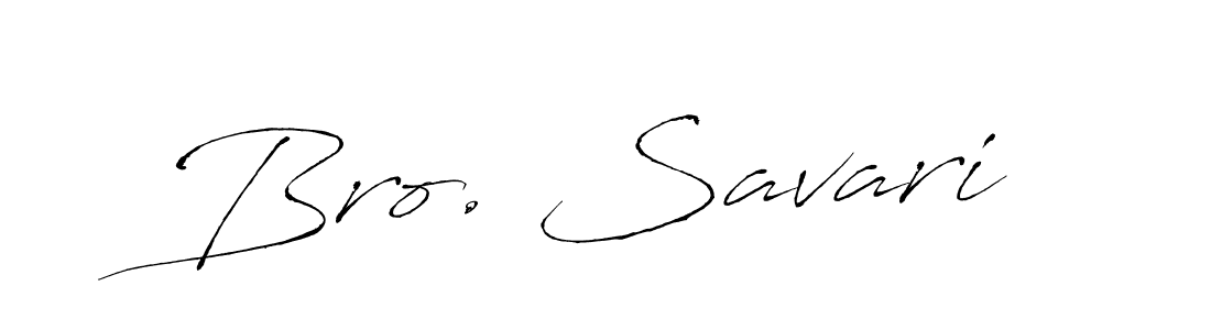 You should practise on your own different ways (Antro_Vectra) to write your name (Bro. Savari) in signature. don't let someone else do it for you. Bro. Savari signature style 6 images and pictures png