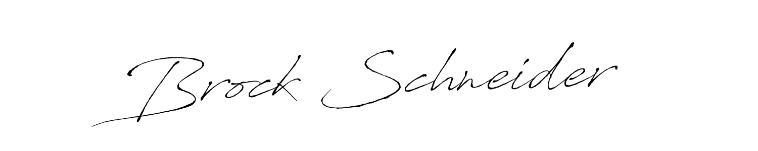 Antro_Vectra is a professional signature style that is perfect for those who want to add a touch of class to their signature. It is also a great choice for those who want to make their signature more unique. Get Brock Schneider name to fancy signature for free. Brock Schneider signature style 6 images and pictures png