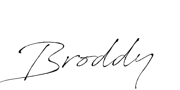 Create a beautiful signature design for name Broddy. With this signature (Antro_Vectra) fonts, you can make a handwritten signature for free. Broddy signature style 6 images and pictures png