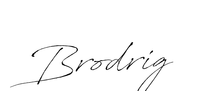 Design your own signature with our free online signature maker. With this signature software, you can create a handwritten (Antro_Vectra) signature for name Brodrig. Brodrig signature style 6 images and pictures png