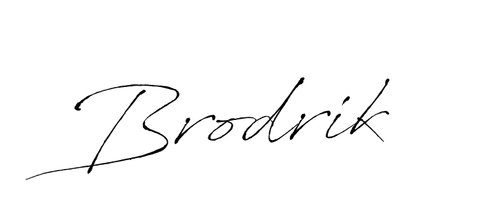 Antro_Vectra is a professional signature style that is perfect for those who want to add a touch of class to their signature. It is also a great choice for those who want to make their signature more unique. Get Brodrik name to fancy signature for free. Brodrik signature style 6 images and pictures png