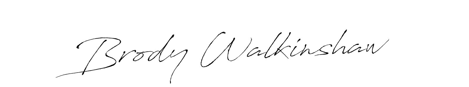 Make a beautiful signature design for name Brody Walkinshaw. With this signature (Antro_Vectra) style, you can create a handwritten signature for free. Brody Walkinshaw signature style 6 images and pictures png