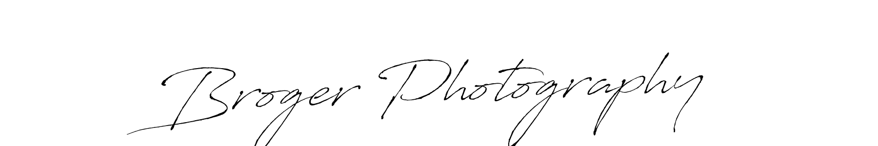 How to make Broger Photography signature? Antro_Vectra is a professional autograph style. Create handwritten signature for Broger Photography name. Broger Photography signature style 6 images and pictures png