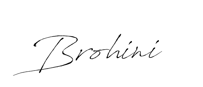 You should practise on your own different ways (Antro_Vectra) to write your name (Brohini) in signature. don't let someone else do it for you. Brohini signature style 6 images and pictures png