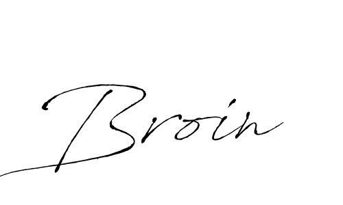 Once you've used our free online signature maker to create your best signature Antro_Vectra style, it's time to enjoy all of the benefits that Broin name signing documents. Broin signature style 6 images and pictures png