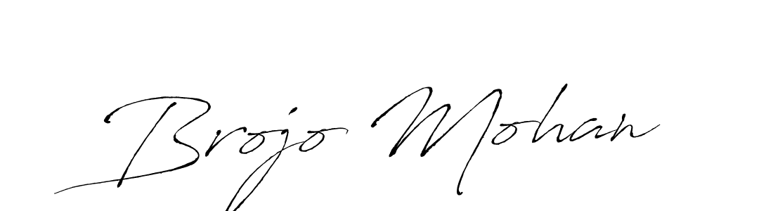 Create a beautiful signature design for name Brojo Mohan. With this signature (Antro_Vectra) fonts, you can make a handwritten signature for free. Brojo Mohan signature style 6 images and pictures png