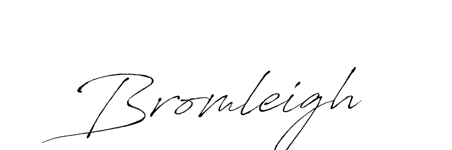 How to make Bromleigh name signature. Use Antro_Vectra style for creating short signs online. This is the latest handwritten sign. Bromleigh signature style 6 images and pictures png