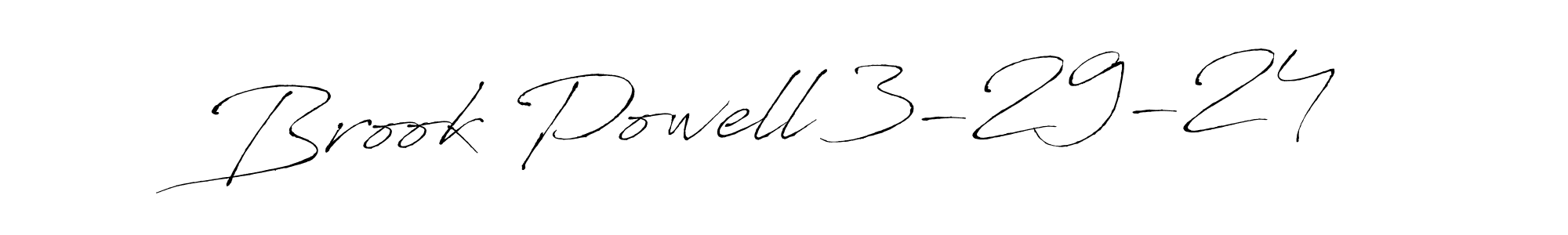 How to make Brook Powell 3-29-24 signature? Antro_Vectra is a professional autograph style. Create handwritten signature for Brook Powell 3-29-24 name. Brook Powell 3-29-24 signature style 6 images and pictures png