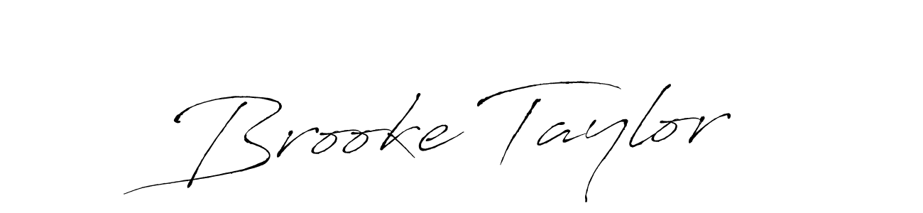 Make a beautiful signature design for name Brooke Taylor. With this signature (Antro_Vectra) style, you can create a handwritten signature for free. Brooke Taylor signature style 6 images and pictures png