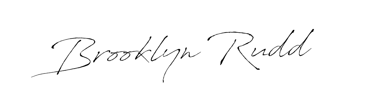 Also we have Brooklyn Rudd name is the best signature style. Create professional handwritten signature collection using Antro_Vectra autograph style. Brooklyn Rudd signature style 6 images and pictures png