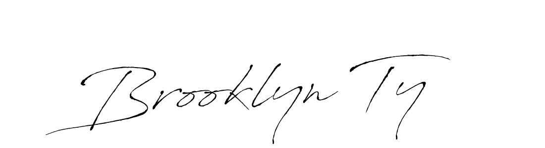 Also we have Brooklyn Ty name is the best signature style. Create professional handwritten signature collection using Antro_Vectra autograph style. Brooklyn Ty signature style 6 images and pictures png