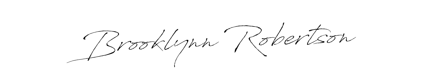 Design your own signature with our free online signature maker. With this signature software, you can create a handwritten (Antro_Vectra) signature for name Brooklynn Robertson. Brooklynn Robertson signature style 6 images and pictures png