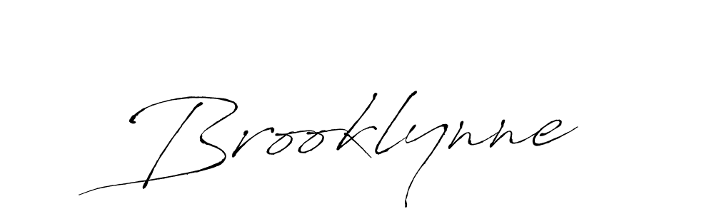 You should practise on your own different ways (Antro_Vectra) to write your name (Brooklynne) in signature. don't let someone else do it for you. Brooklynne signature style 6 images and pictures png