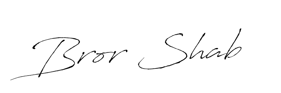 Use a signature maker to create a handwritten signature online. With this signature software, you can design (Antro_Vectra) your own signature for name Bror Shab. Bror Shab signature style 6 images and pictures png