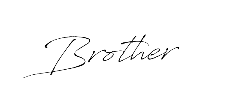 How to Draw Brother  signature style? Antro_Vectra is a latest design signature styles for name Brother . Brother  signature style 6 images and pictures png