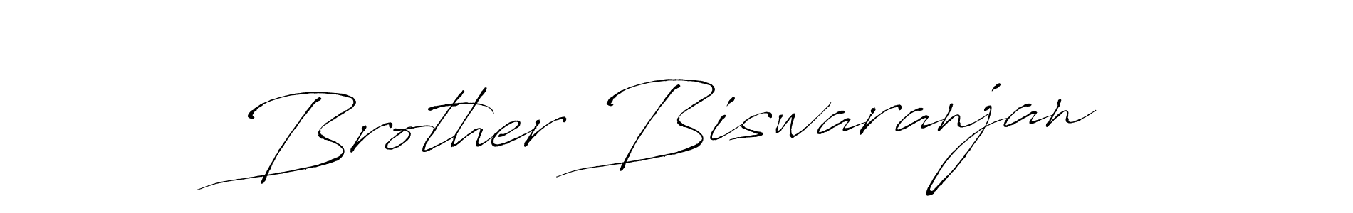 if you are searching for the best signature style for your name Brother Biswaranjan. so please give up your signature search. here we have designed multiple signature styles  using Antro_Vectra. Brother Biswaranjan signature style 6 images and pictures png