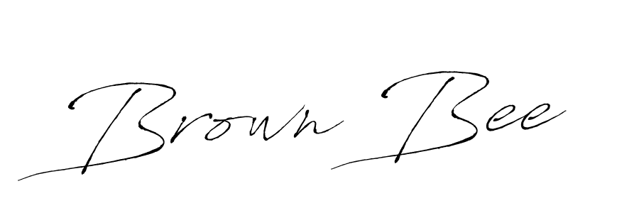 Also we have Brown Bee name is the best signature style. Create professional handwritten signature collection using Antro_Vectra autograph style. Brown Bee signature style 6 images and pictures png