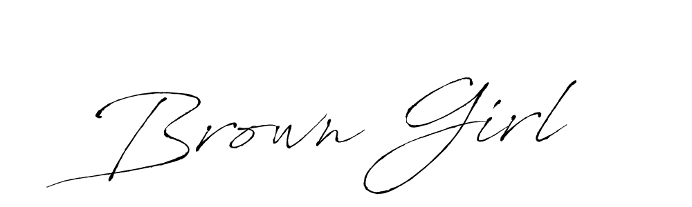 It looks lik you need a new signature style for name Brown Girl. Design unique handwritten (Antro_Vectra) signature with our free signature maker in just a few clicks. Brown Girl signature style 6 images and pictures png