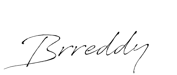 Design your own signature with our free online signature maker. With this signature software, you can create a handwritten (Antro_Vectra) signature for name Brreddy. Brreddy signature style 6 images and pictures png