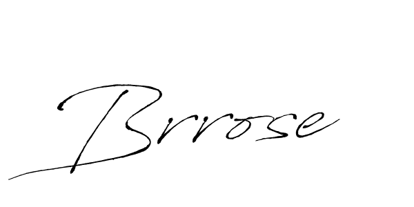 Create a beautiful signature design for name Brrose. With this signature (Antro_Vectra) fonts, you can make a handwritten signature for free. Brrose signature style 6 images and pictures png