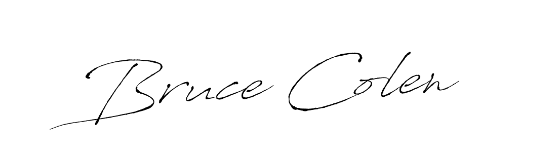 See photos of Bruce Colen official signature by Spectra . Check more albums & portfolios. Read reviews & check more about Antro_Vectra font. Bruce Colen signature style 6 images and pictures png