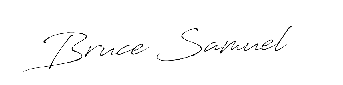 Also we have Bruce Samuel name is the best signature style. Create professional handwritten signature collection using Antro_Vectra autograph style. Bruce Samuel signature style 6 images and pictures png