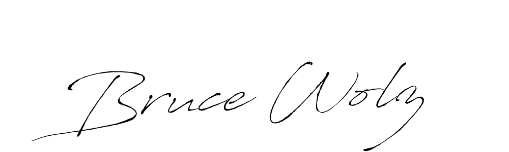 Once you've used our free online signature maker to create your best signature Antro_Vectra style, it's time to enjoy all of the benefits that Bruce Wolz name signing documents. Bruce Wolz signature style 6 images and pictures png