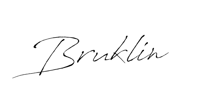 Design your own signature with our free online signature maker. With this signature software, you can create a handwritten (Antro_Vectra) signature for name Bruklin. Bruklin signature style 6 images and pictures png