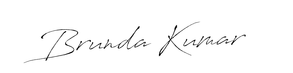 The best way (Antro_Vectra) to make a short signature is to pick only two or three words in your name. The name Brunda Kumar include a total of six letters. For converting this name. Brunda Kumar signature style 6 images and pictures png