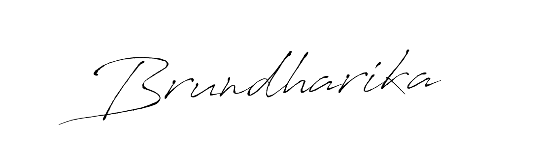 The best way (Antro_Vectra) to make a short signature is to pick only two or three words in your name. The name Brundharika include a total of six letters. For converting this name. Brundharika signature style 6 images and pictures png