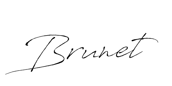 How to make Brunet name signature. Use Antro_Vectra style for creating short signs online. This is the latest handwritten sign. Brunet signature style 6 images and pictures png