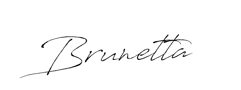 You should practise on your own different ways (Antro_Vectra) to write your name (Brunetta) in signature. don't let someone else do it for you. Brunetta signature style 6 images and pictures png