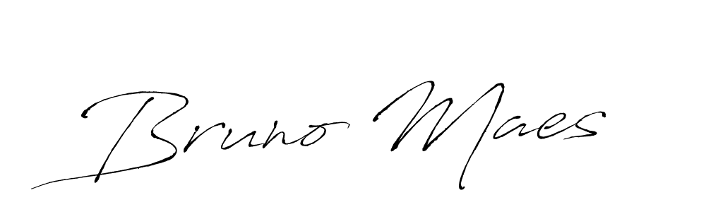 Bruno Maes stylish signature style. Best Handwritten Sign (Antro_Vectra) for my name. Handwritten Signature Collection Ideas for my name Bruno Maes. Bruno Maes signature style 6 images and pictures png