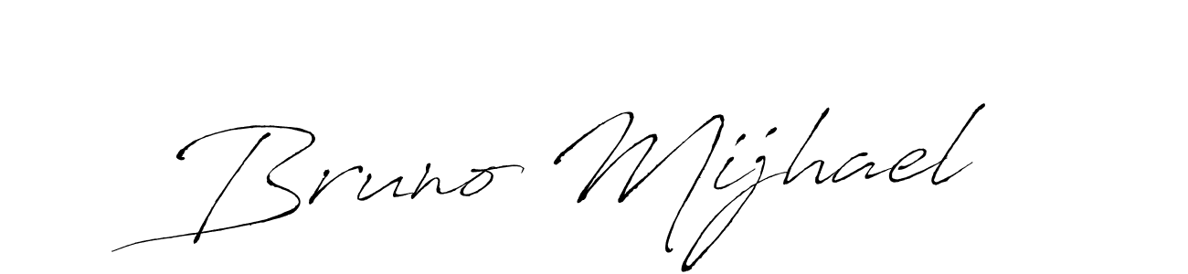 Also You can easily find your signature by using the search form. We will create Bruno Mijhael name handwritten signature images for you free of cost using Antro_Vectra sign style. Bruno Mijhael signature style 6 images and pictures png