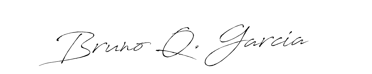 This is the best signature style for the Bruno Q. Garcia name. Also you like these signature font (Antro_Vectra). Mix name signature. Bruno Q. Garcia signature style 6 images and pictures png