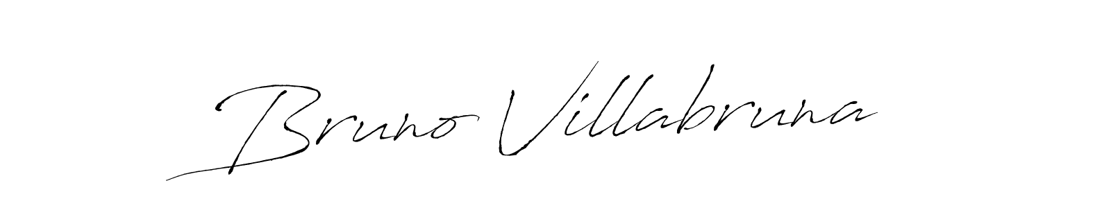 Create a beautiful signature design for name Bruno Villabruna. With this signature (Antro_Vectra) fonts, you can make a handwritten signature for free. Bruno Villabruna signature style 6 images and pictures png