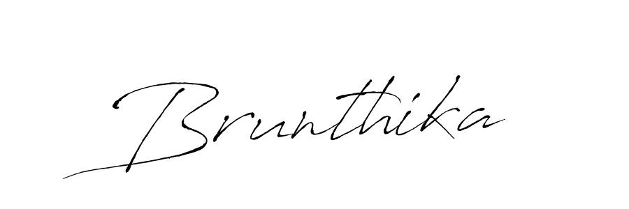 Similarly Antro_Vectra is the best handwritten signature design. Signature creator online .You can use it as an online autograph creator for name Brunthika. Brunthika signature style 6 images and pictures png