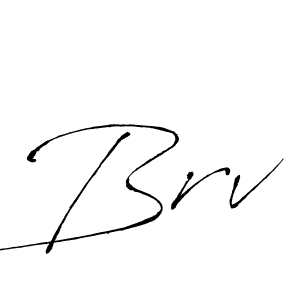 Design your own signature with our free online signature maker. With this signature software, you can create a handwritten (Antro_Vectra) signature for name Brv. Brv signature style 6 images and pictures png