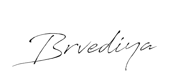 Create a beautiful signature design for name Brvediya. With this signature (Antro_Vectra) fonts, you can make a handwritten signature for free. Brvediya signature style 6 images and pictures png